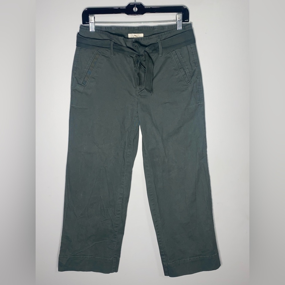 LOFT Teal Trousers with Belt